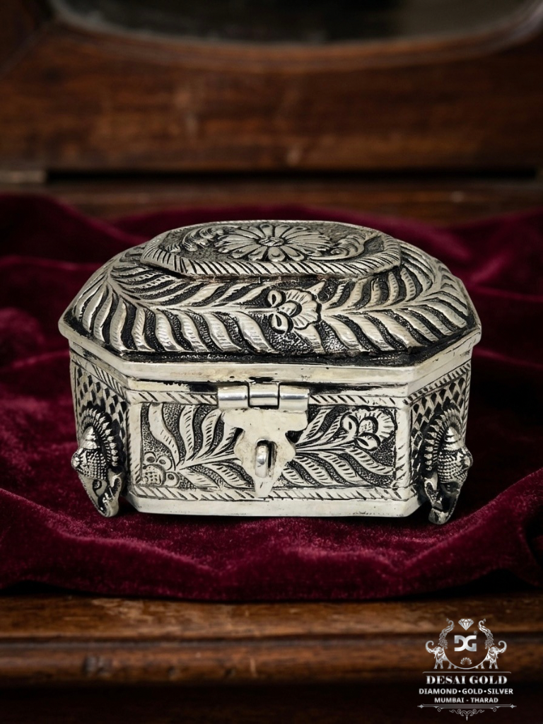 Elephant with Flower Theme Rice Dabbi