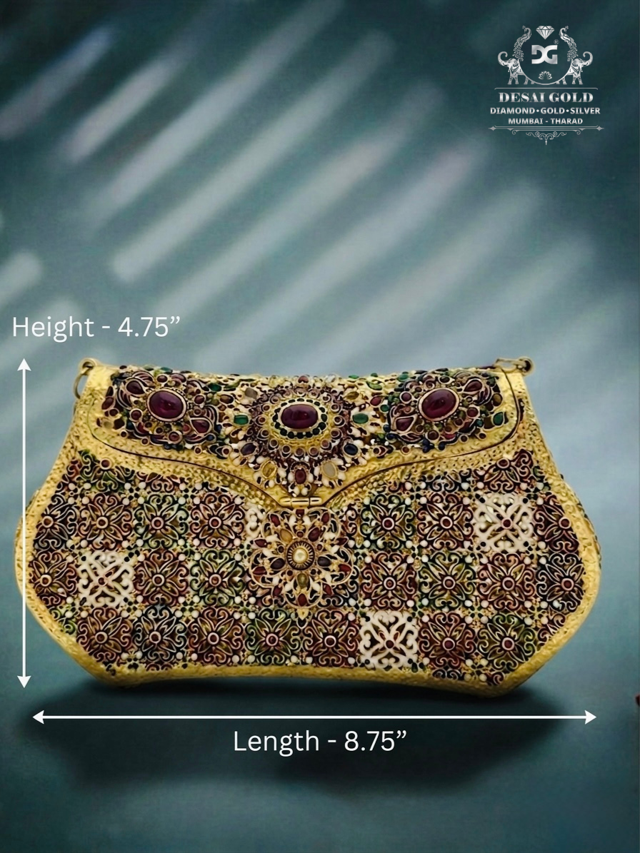 The Shahi Noor Purse (Gold Plated)