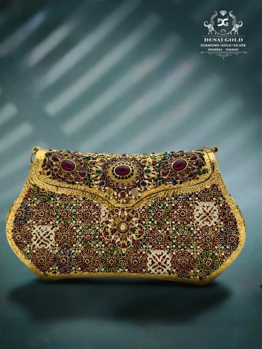 The Shahi Noor Purse (Gold Plated)