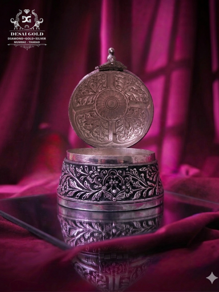 Parrot Theme Antique Rice Dabbi