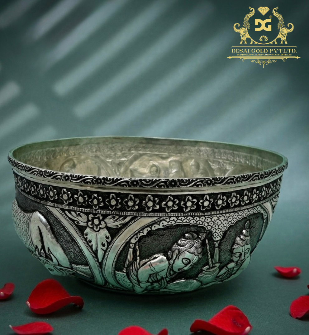 Krishna Bhagwan Theme Fruit Basket