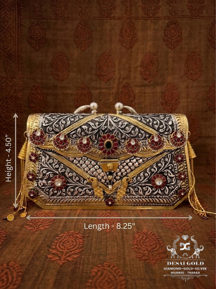 The Peacock Throne Envelope (Gold Plated)