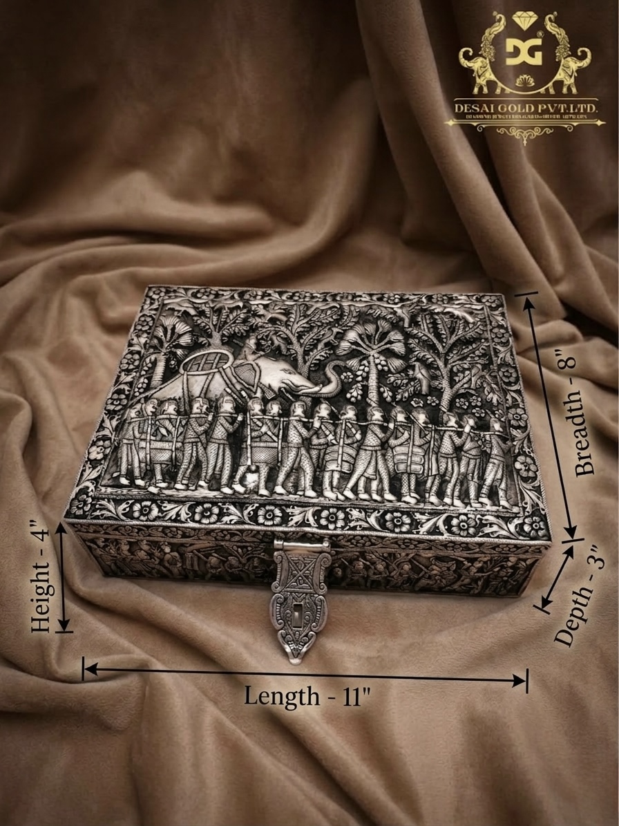 Elephant Theme Dry Fruit Box