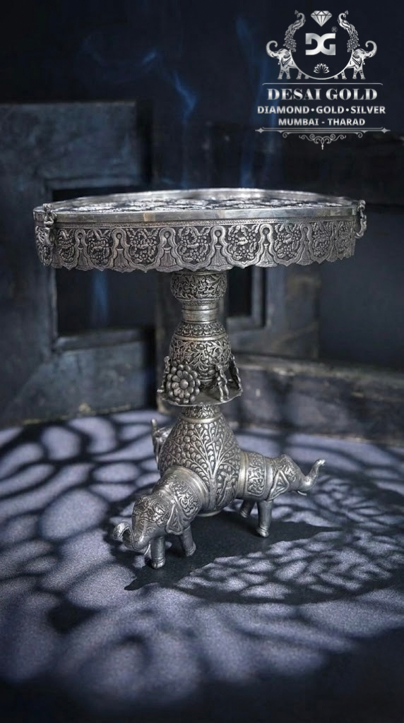 Antique Silver Centre Table