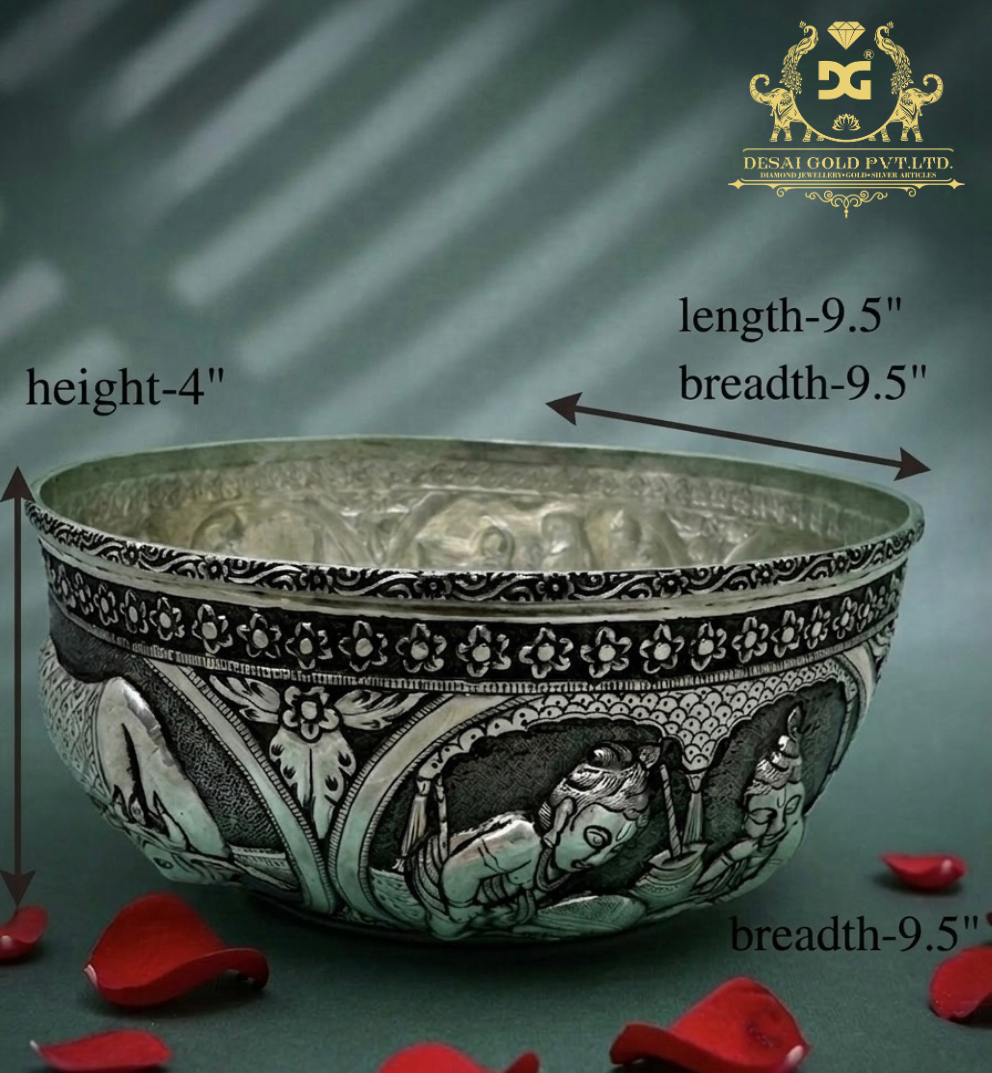 Krishna Bhagwan Theme Fruit Basket