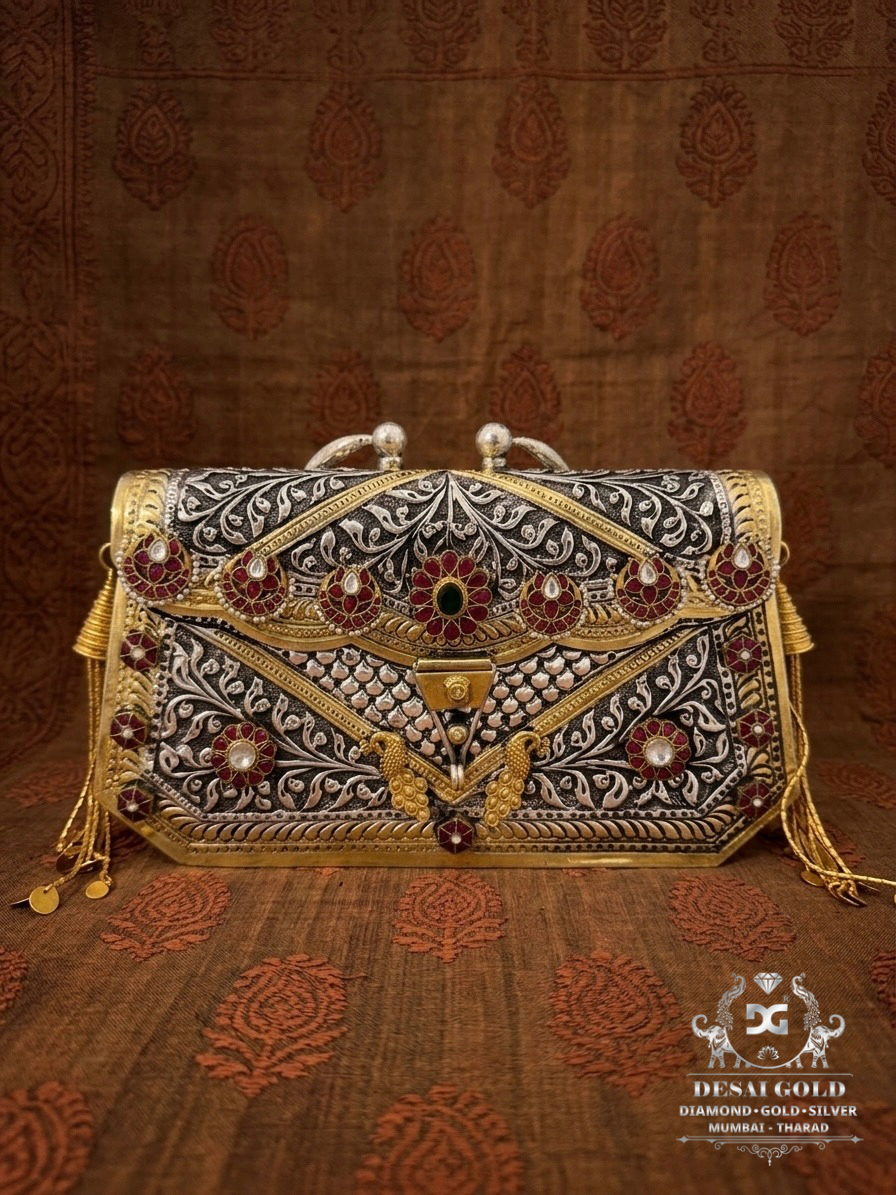 The Peacock Throne Envelope (Gold Plated)