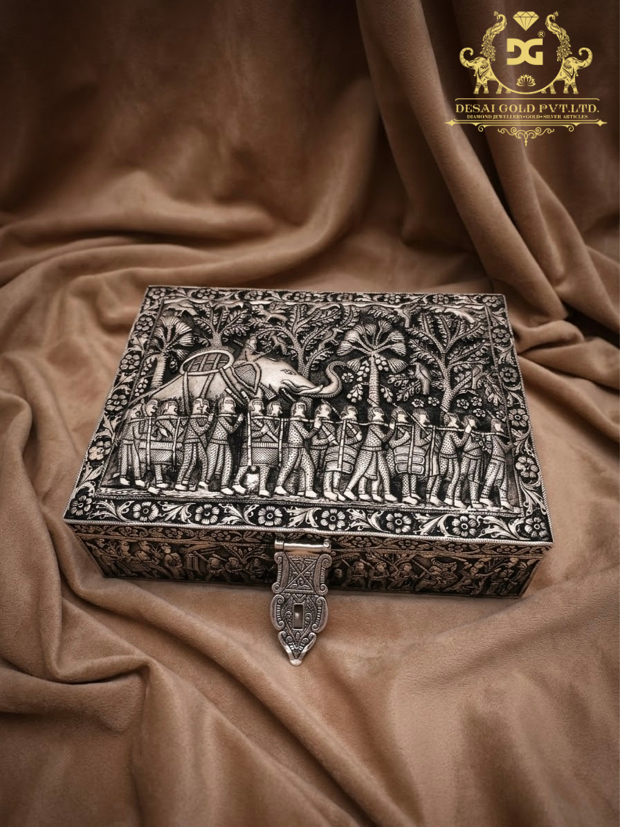 Elephant Theme Dry Fruit Box