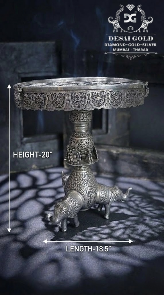 Antique Silver Centre Table